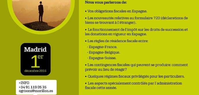 6ème Conférence Fiscale annuelle franco espagnole