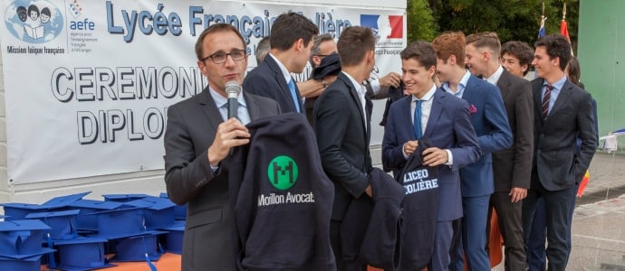 Morillon Avocats patrocinador oficial del club de fútbol Lycée Molière 2016-2017